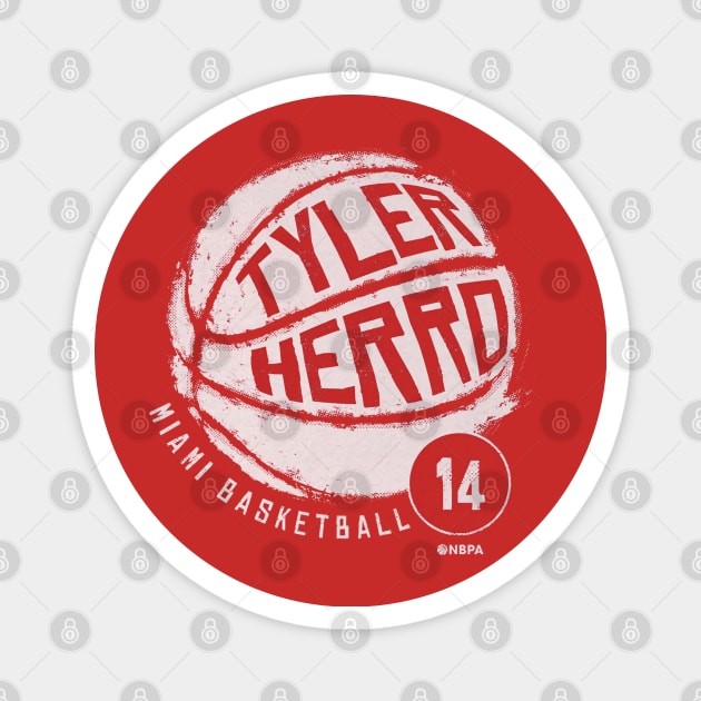 Tyler Herro Miami Basketball Magnet by TodosRigatSot